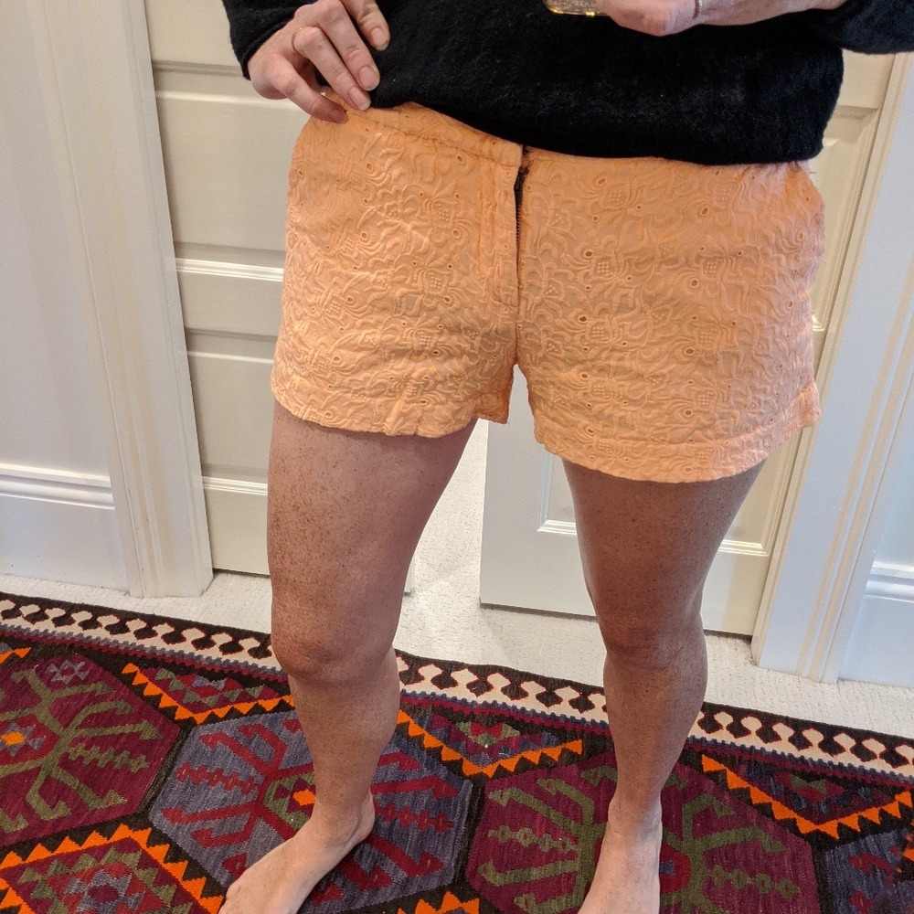 Joie embroidery shorts, size 6
